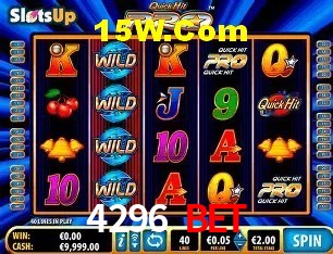 Slots com jackpots e giros grátis na 4296 Bet
